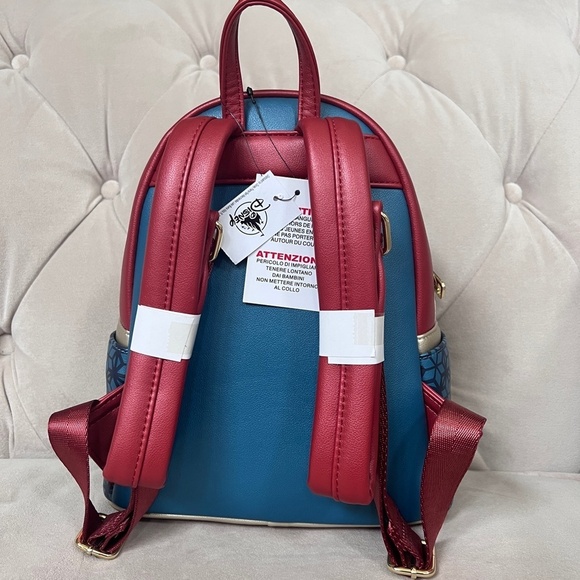 LOUNGEFLY Ms. Marvel Mini Backpack-NWT - Picture 5 of 7